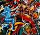 Die Voodoopriesterin von Bahia, 2004 Oelfarbe, Lackfarbe und Collage auf Leinwand 130 x 150
